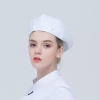 color 20high quality Europe restaurant pub unisex waiter beret hat waitress cap