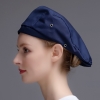color 2Adjustable size Europe restaurant pub waiter beret hat  cap