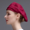 color 6Adjustable size Europe restaurant pub waiter beret hat  cap