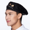 35cheap price summer breathable mesh waiter beret hat  chef cap hat