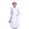 long sleeve milk whitenew arrival hospital medical nurse coat short sleeve