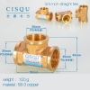 color 21factory outlets 58-3 copper three brands pipe tee