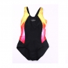black yellowfashion cute one-piece  girl swim student bikini swimwear