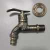Europe hot sale old-fashioned alloy dragon pattern faston faucet yard water tap