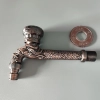 golden plating lengthen retro old style faucet tap Color Color 4